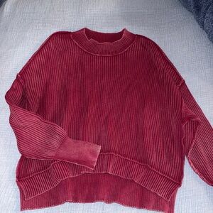 Zenana Mineral Wash Sweater